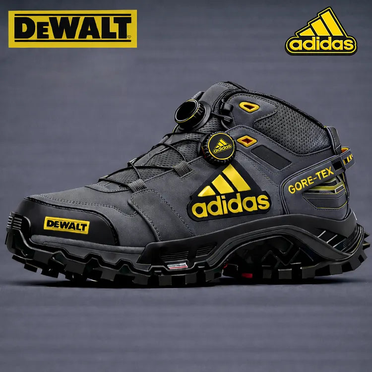 Les bottes de travail et de randonnée imperméables et résistantes aux intempéries des marques ADIDAS® et DEWALT®