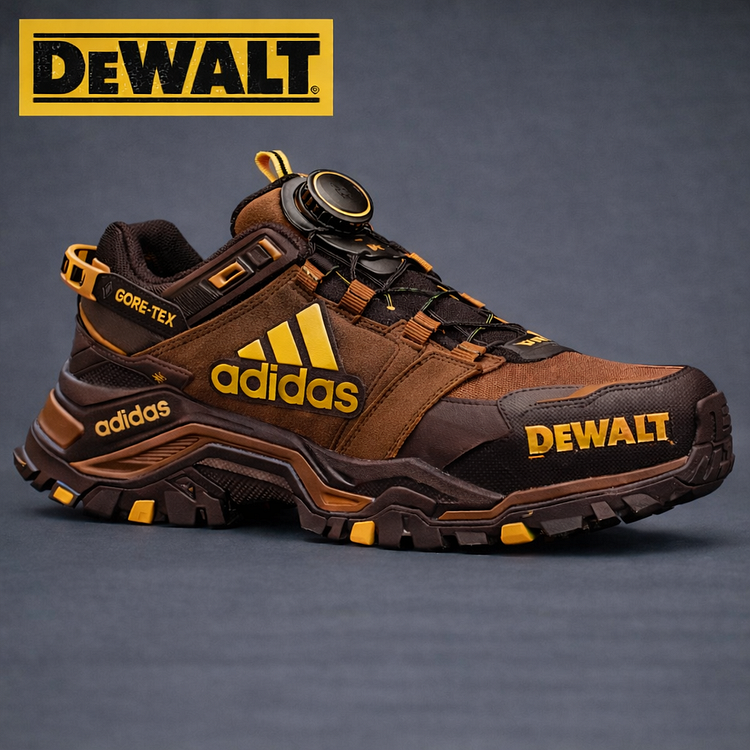 ADIDAS® × DEWALT : chaussures de travail et de randonnée imperméables et respirantes pour hommes
