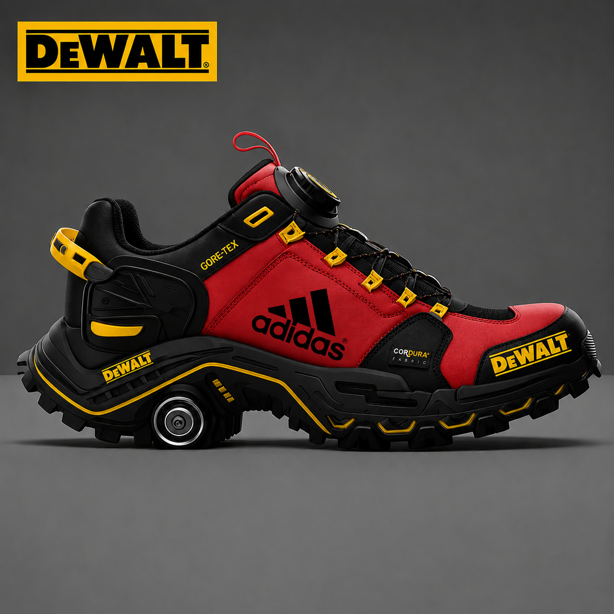 2026 : Nouvelles chaussures de randonnée pour homme Adidas® et DEWALT®, imperméables et respirantes