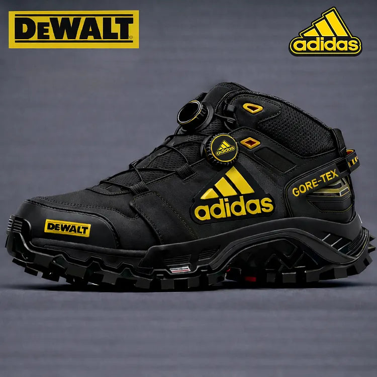 Les bottes de travail et de randonnée imperméables et résistantes aux intempéries des marques ADIDAS® et DEWALT®