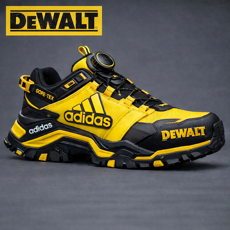 ADIDAS® × DEWALT : chaussures de travail et de randonnée imperméables et respirantes pour hommes