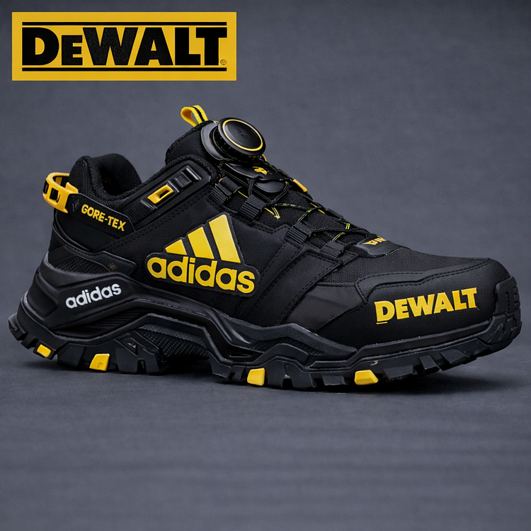 ADIDAS® × DEWALT : chaussures de travail et de randonnée imperméables et respirantes pour hommes
