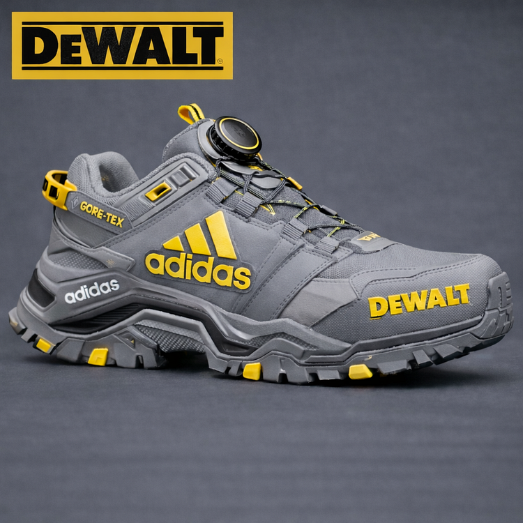 ADIDAS® × DEWALT : chaussures de travail et de randonnée imperméables et respirantes pour hommes