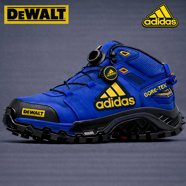 Les bottes de travail et de randonnée imperméables et résistantes aux intempéries des marques ADIDAS® et DEWALT®
